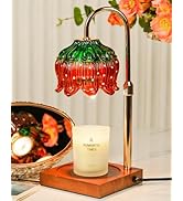 Flower Candle Warmer Lamp with Timer Dimmable,Height Adjustable Birthday Gifts for Women Mom Chri...