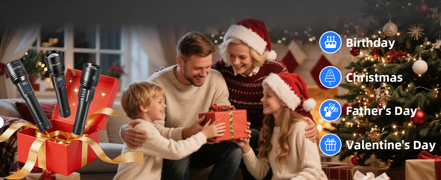 Rechargeable Flashlights High Lumens-7