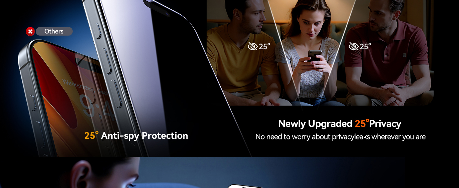 tempered glass iPhone 16 Pro screen protector