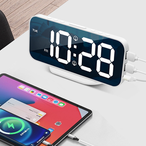 alarm clock with usb port