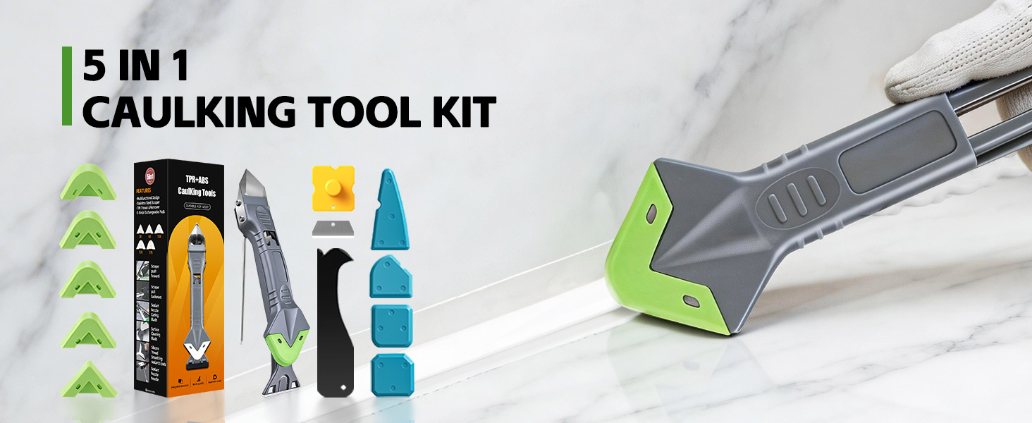 5 In 1 Caulking Tool Kit