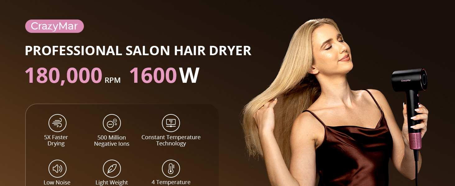 PROFESSIONAL SALON HAIR DRYER