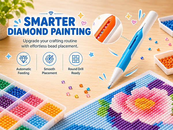 Diamond Art Automatic Bead Dispenser Pen 
