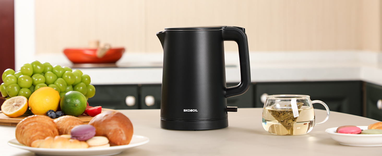 0.8L Electric Kettle Black