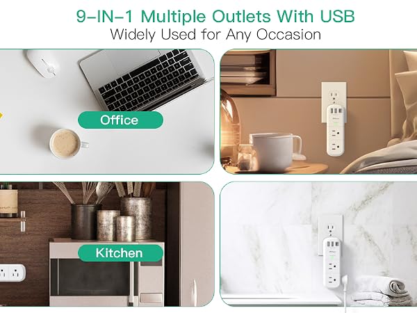outlet extender with usb
