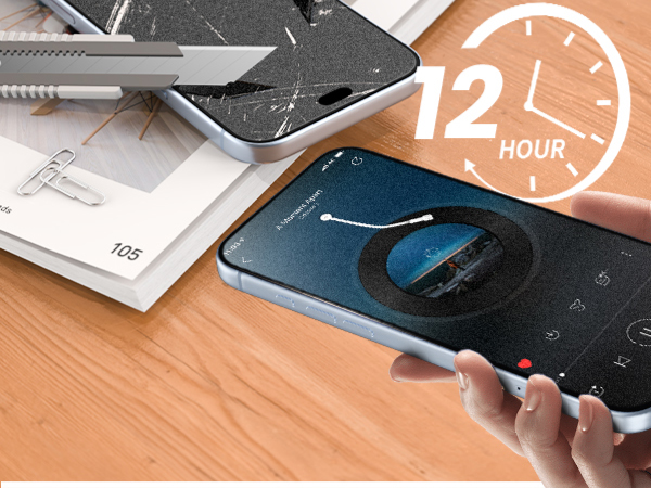 With a self-healing function,as minor bubbles and scratches automatically repairing within 12 hours