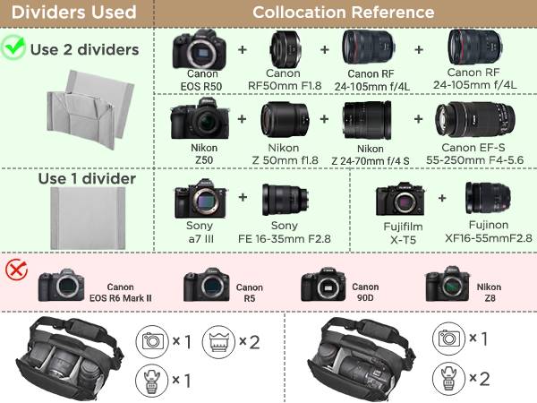 TAAOKA Camera Sling Bag