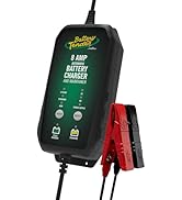 Battery Tender Power Tender 8 AMP / 2 AMP 12V Battery Charger and Maintainer – Fast Charging, Pow...