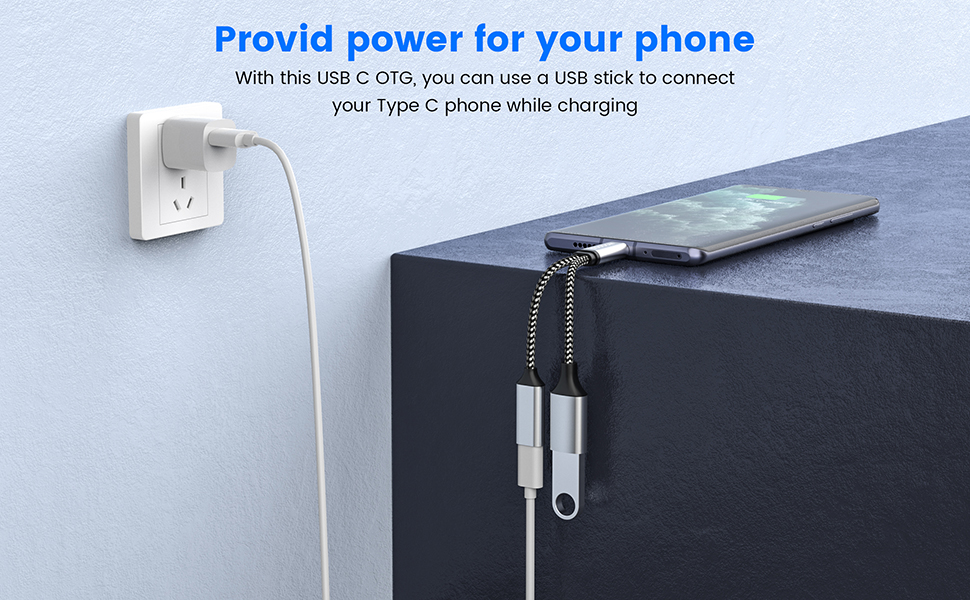 usb c otg with power