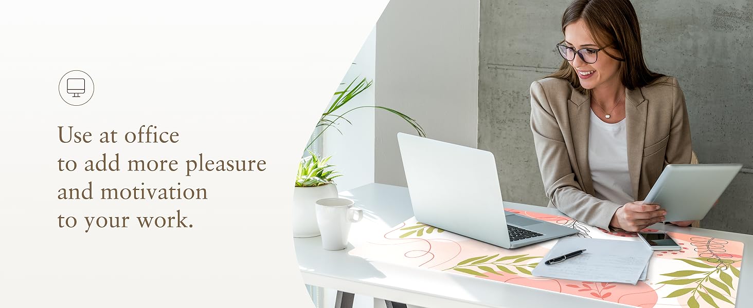 Use at office to add more pleasure and motivation to your work.