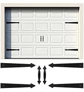 Magnetic Garage Door Hardware,Magnetic Garage Door Handles,Garage Door Decorative Magnetic for Ir...