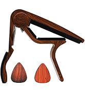 MOREYES Classical Guitar Capo Specially for Classical Guitar Nylon String with Guitar Pick (Class...