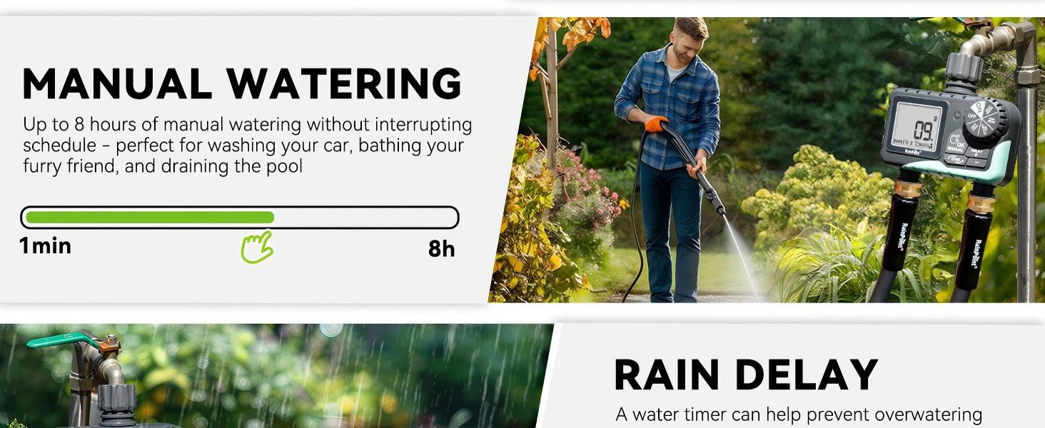 manual watering
