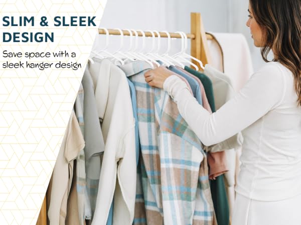 Lifemaster Plastic Clothes Hangers