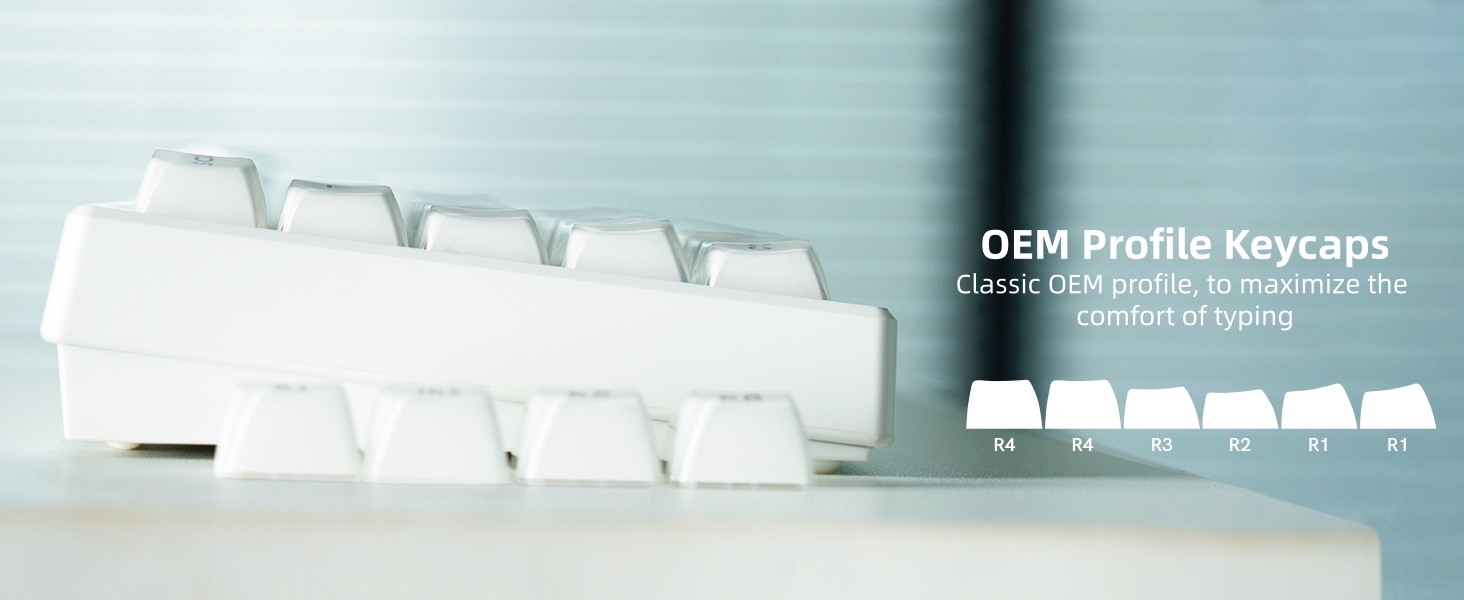 Jelly Keycaps-Crystal Cute Keycaps, Keycaps for Mechanical Keyboard