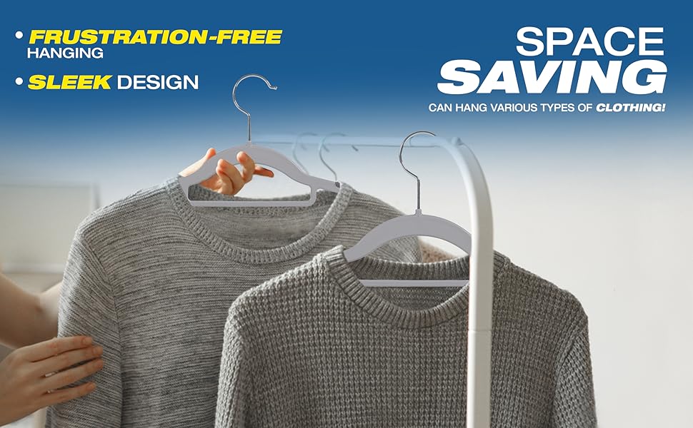 Hangers, Clothes Hangers, Plastic Hangers, Heavy Duty Hanger, Non-slip Hanger