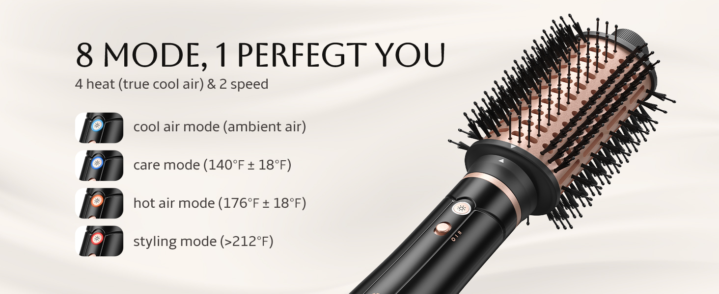 hot air brush;hair straightener brush;round hair dryer brush