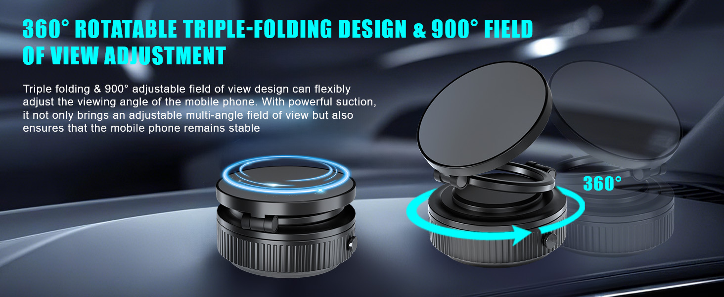 Rotatable Car Magnetic Phone Holder