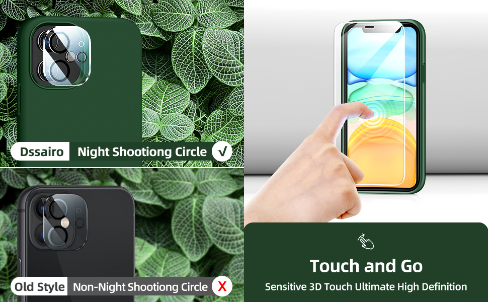 iPhone 11 case silicone Alpine Green 5