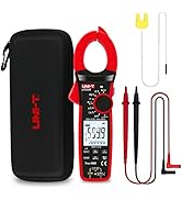 UNI-T Digital Clamp Meter UT208B Inrush Current AC/DC 1000A TRMS HVAC Volt Amp Ohm Meter Clamp On...