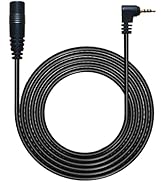 YQMAJIM Dash Cam Rearview Backup Camera Reverse Car Recorder Cord Extension Cable,2.5mm Male to F...