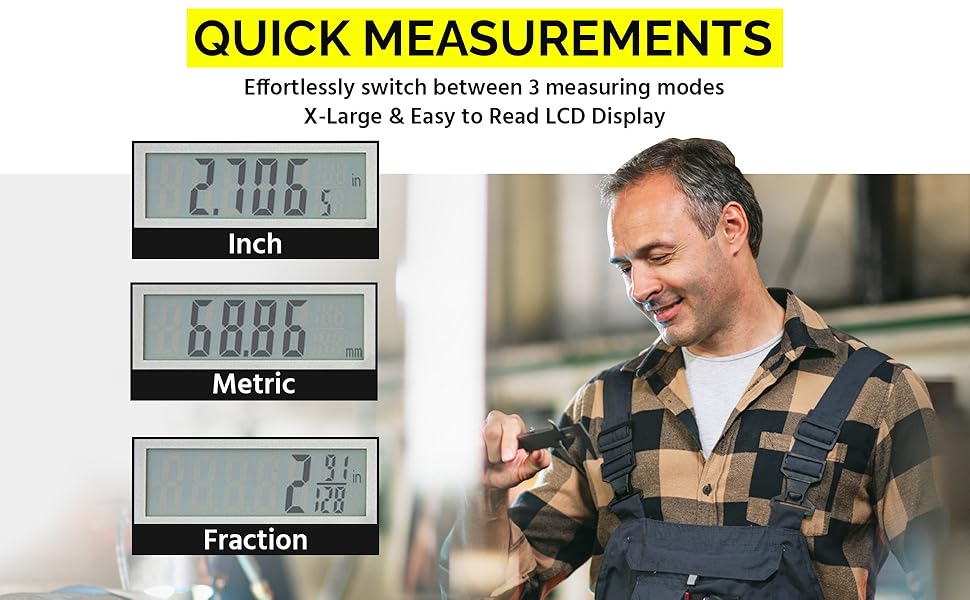 iGAGING's digital calipers offer exceptional build quality for durability and long-term use.