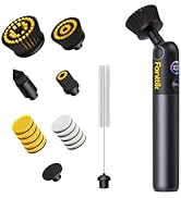Fanttik Flip G10 Nano HomeCare Cordless Electric Spin Scrubber, 360° High-Torque Rotation, 2-Spee...