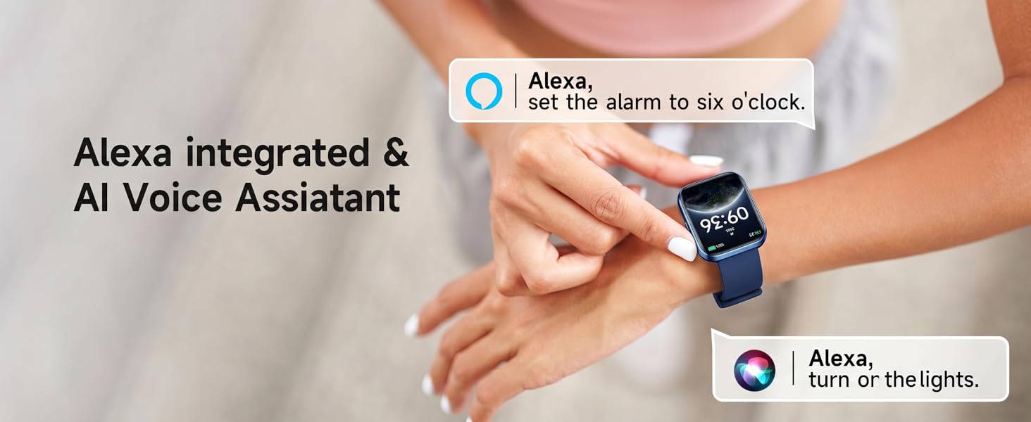 Smart Watch Alexa Built-in