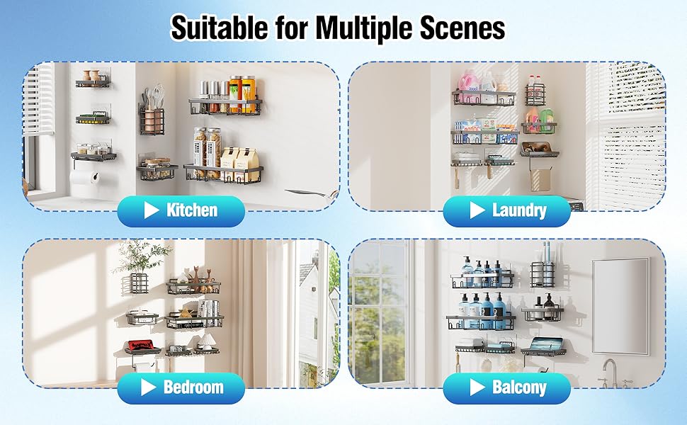 shower wall organizer