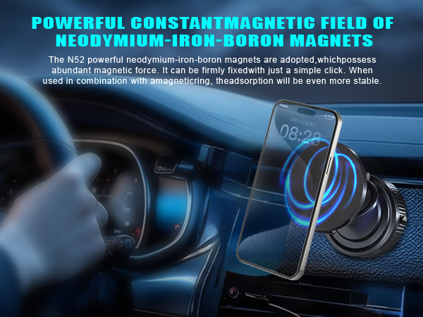 Rotatable Car Magnetic Phone Holder