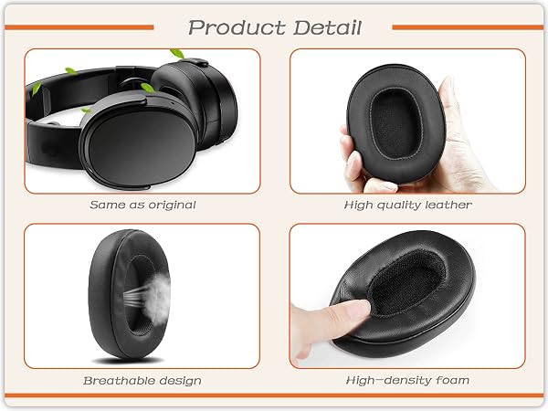 Headphones replacement earmuff