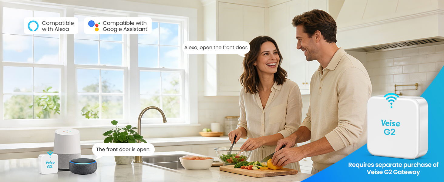 front door smart lock