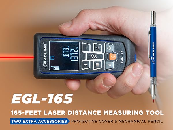 EGL165 165-FEET LASER DISTANCE MEASURING TOOL