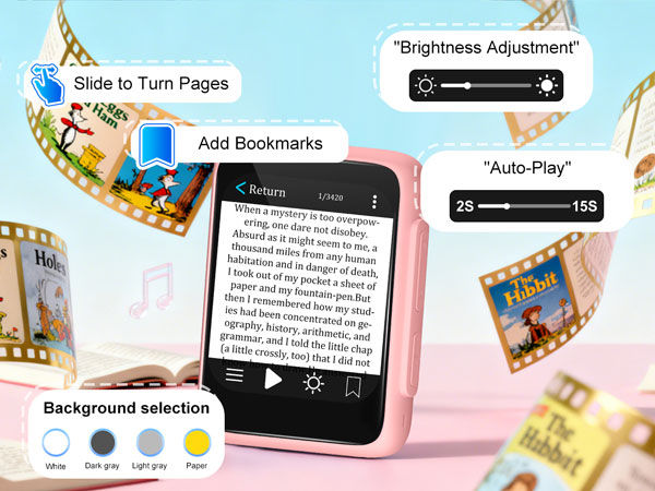 bluetooth mp3 player, mp3 player with sd card, mp3 player with fm radio