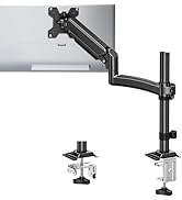 Single Monitor Arm for 13-32inch, Monitor Mount Desk Monitor Stand Holds Max 22lbs, Height Adjust...