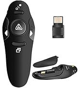 Presentation Clicker Wireless Presenter Remote Clicker for PowerPoint Presentation Remote, RF 2.4...