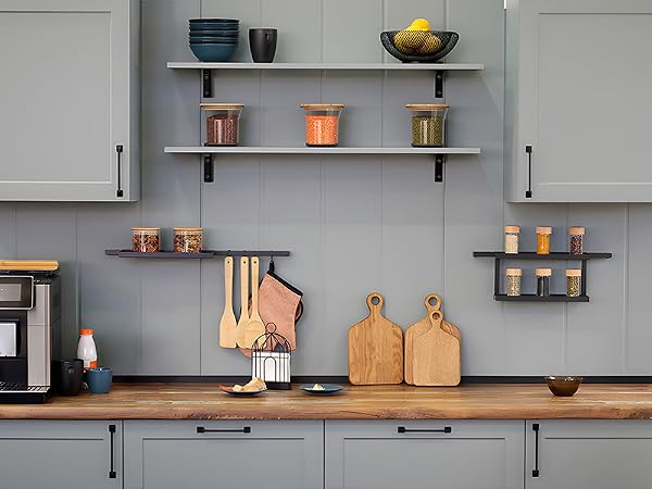 It fits in perfectly in your farmhouse kitchen, garage, basement storage room, and backyard.