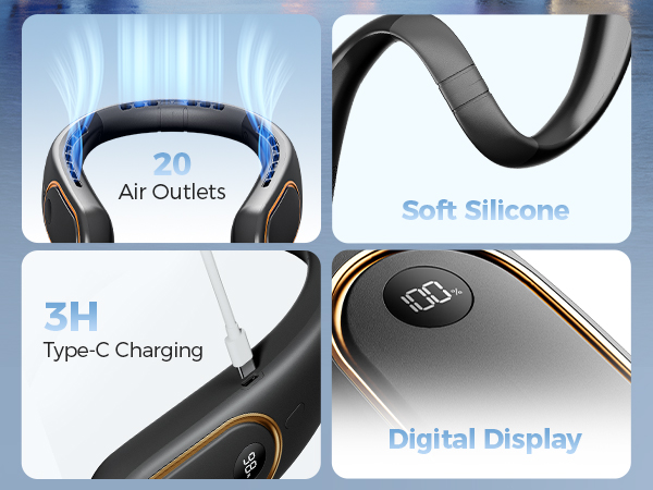 portable neck fan