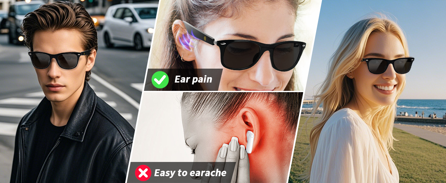 Sports Smart Glasses,translation glasses bluetooth glasses with speakers ,ai glasses chat gpt glasse