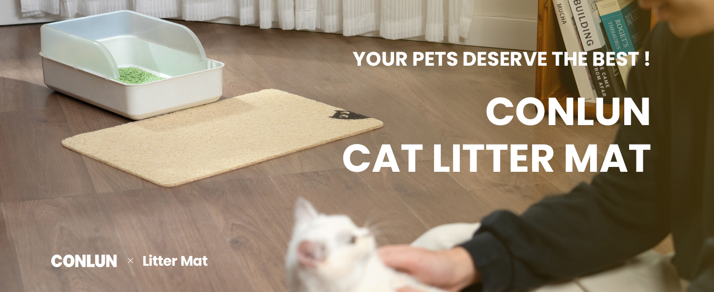 cat litter mat