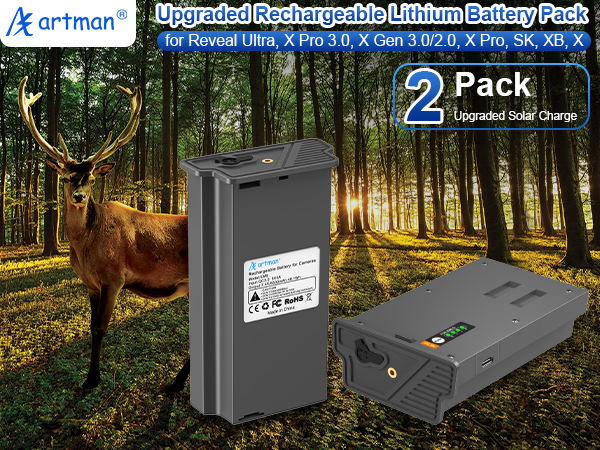 tactacam reveal battery pack