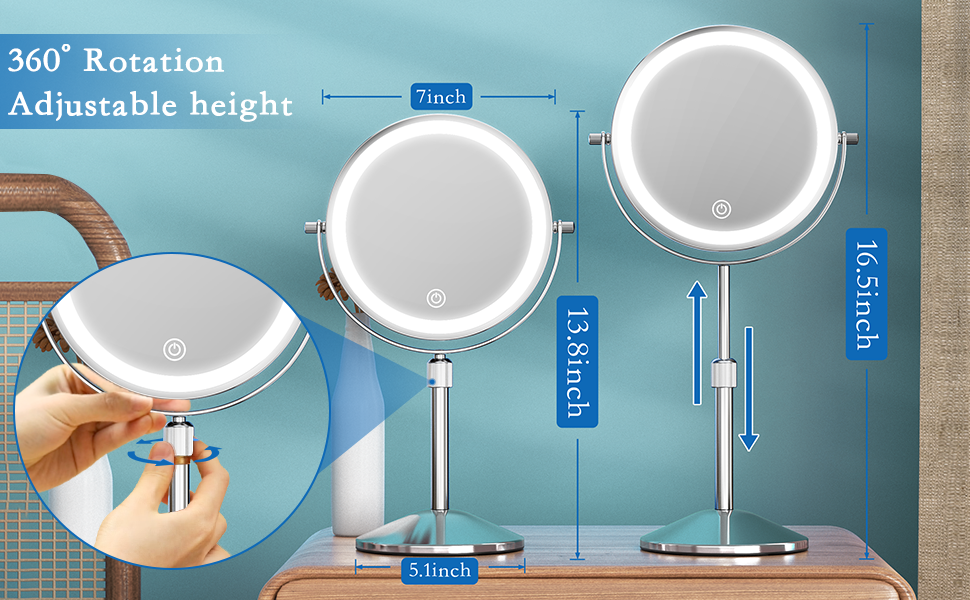 Vanity Mirror With Lights