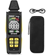 EMF Meter Radiation Detector, TEMIRUP EMF Detector, 5-in-1 Electromagnetic Field &amp; Radio Frequenc...