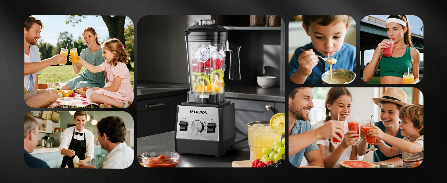 1400 Wattes Blender for Smoothies