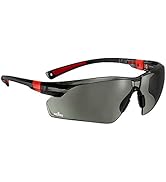 NoCry Work &amp; Sports Safety Sunglasses - with Green Tinted Anti Scratch Wrap-Around Lenses, Non-Sl...