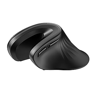 Silent Dual Mode Vertical Mouse, Vertical Silent Mouse, Perfect Grip, Most Comfortable Ergonomics