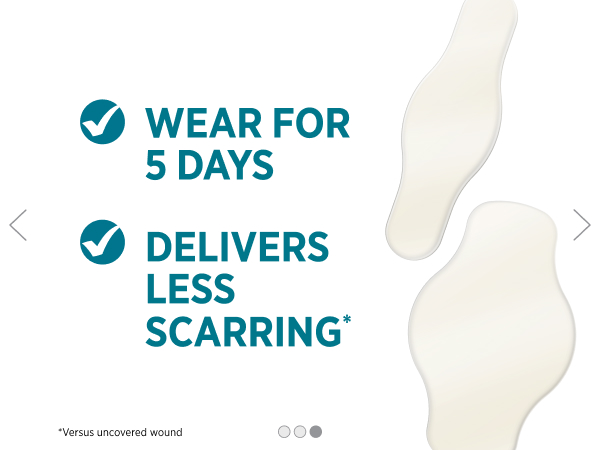 Wear for 5 Days to Deliver Less Scarring