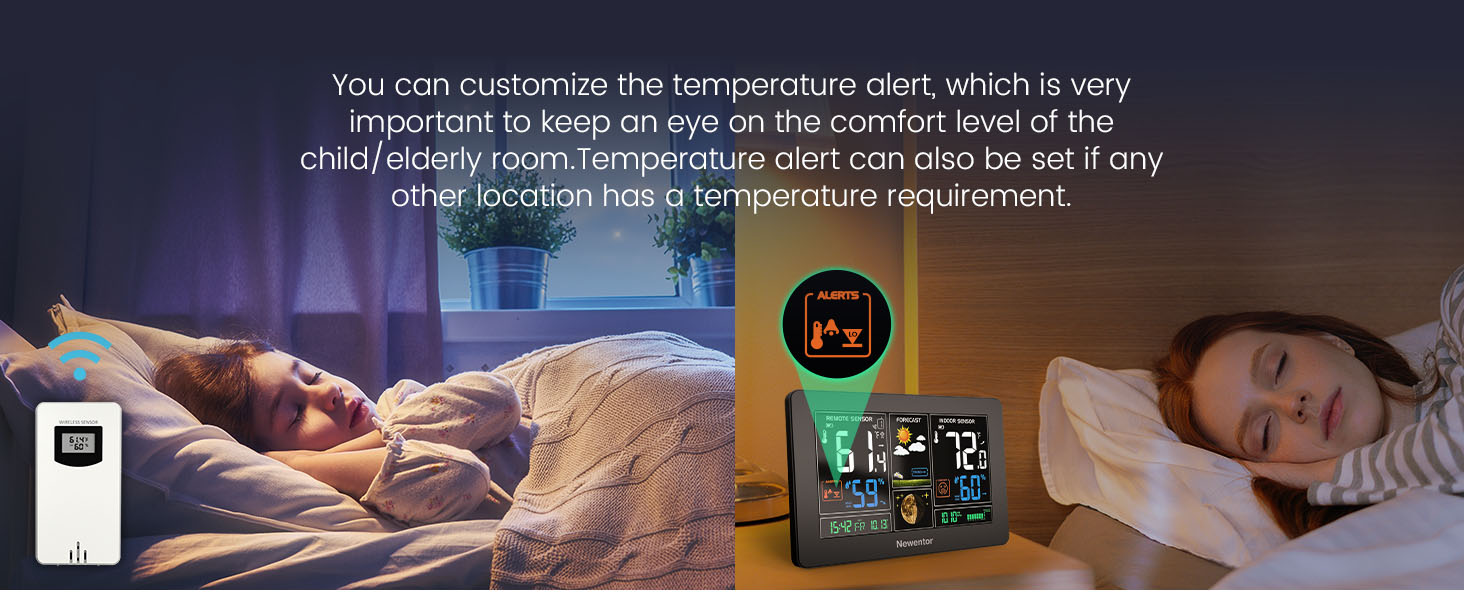 clock weather station