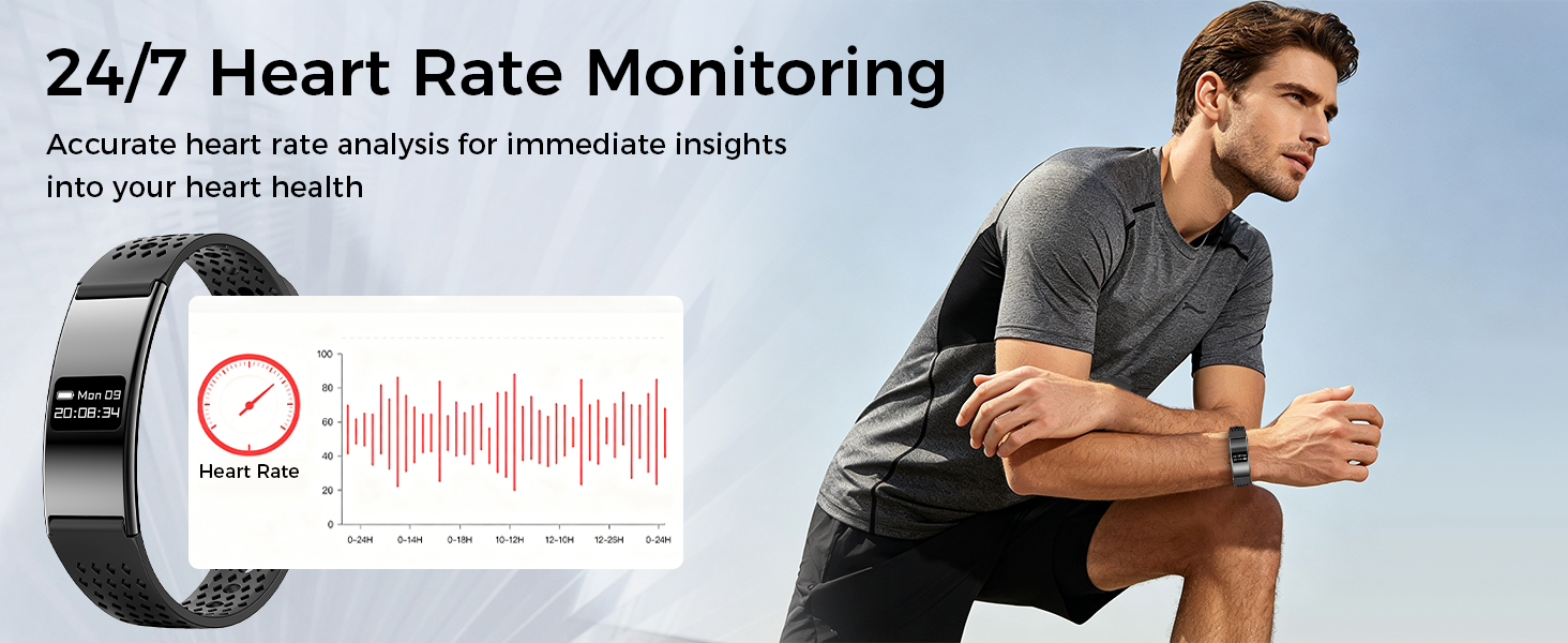 All-day heart rate monitoring