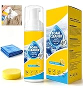 4-in-1 Multi-Enzyme Foam Cleaner 5oz/150ml, All-Purpose Deep Cleaning Spray,Powerful &amp; Multipurpo...